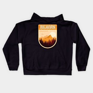 Bighorn National Forest Kids Hoodie